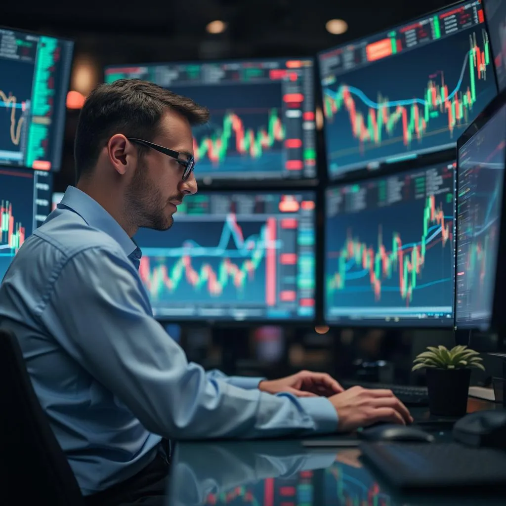 Trader quantitatif utilisant avec succès les algorithmes AlgoTrade AI